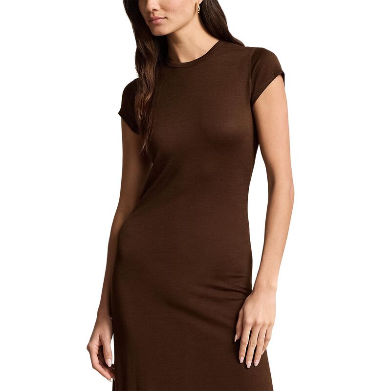 Polo Ralph Lauren Wool-Blend Crewneck Dress image number 3